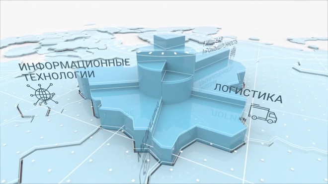 Кадр из работы: Инвестиционное агентство — Презентационный ролик